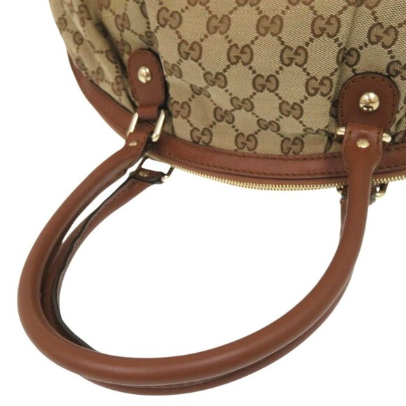 GUCCI Brown Leather Bag - Picture 6 of 11